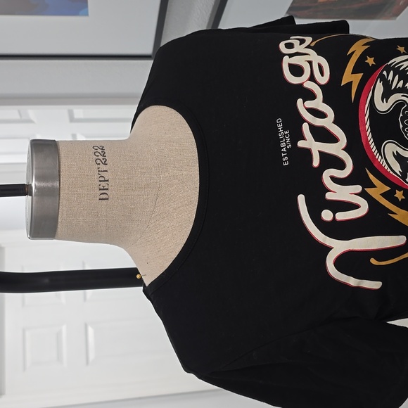 Short Sleeve Print T-Shirt Mini Dress - Picture 4 of 4